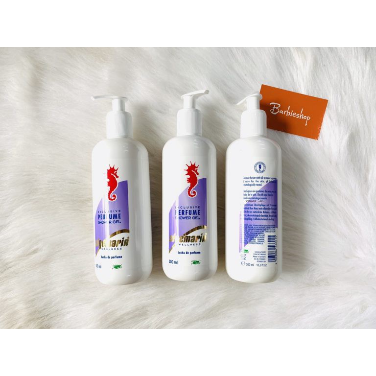 Sữa Tắm Cá Ngựa Algemarin Perfume 500ml Có Vòi
