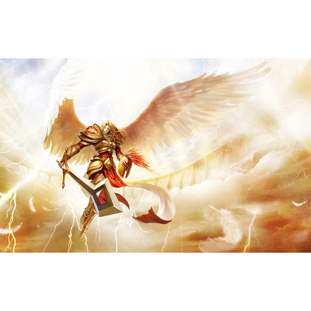 Poster A3, A4, A5 dán tường League of Legends, decal trang trí có keo KEYLE - Mẫu 2, nhận in theo yêu cầu