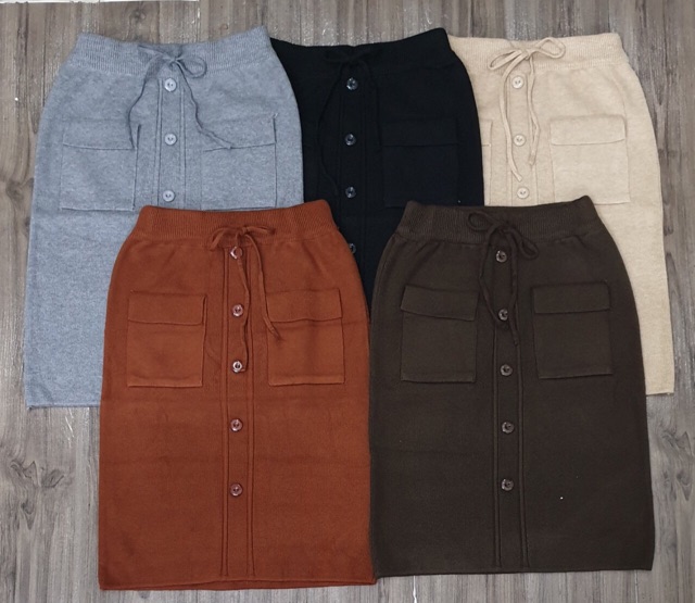 Chân váy len bigsize