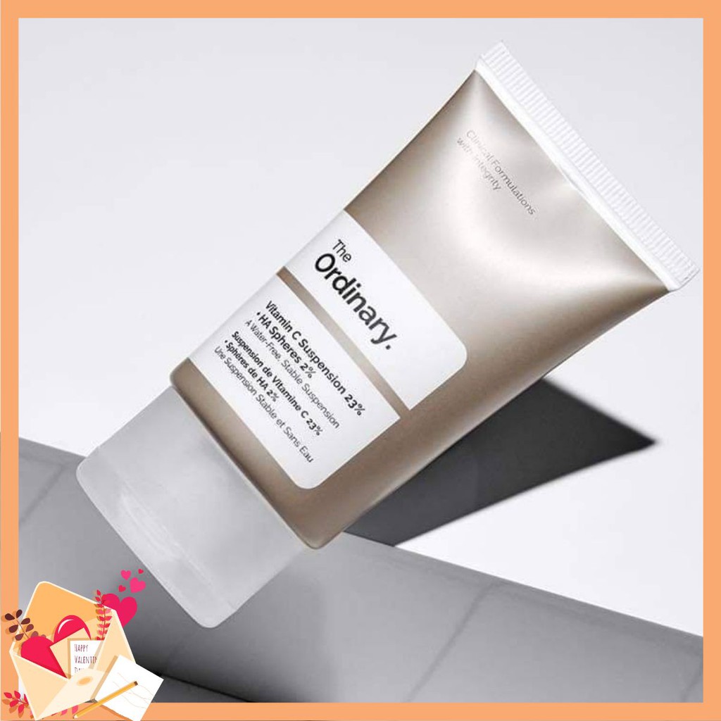 [SALE VÔ ĐỊCH] Kem dưỡng The Ordinary Vitamin C Suspension 23% + HA Spheres 2% 30ml [SHOPEE SALE]