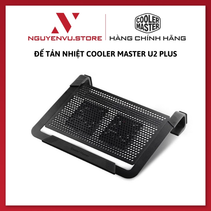 Đế tản nhiệt Cooler Master U2 Plus - Hàng chính hãng