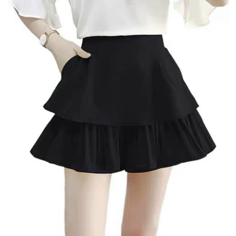 55-90kg Bigsize CHÂN VÁY DẬP LI QUỐC DÂN (Có quần trong)