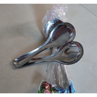 Muôi múc cơm canh inox dày dặn (Muôi đá)