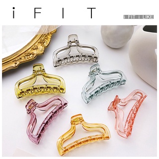 Kẹp tóc iFIT trong suốt thời trang phong cách Hàn Quốc
