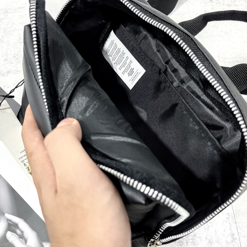 [BAO ĐỔI TRẢ] Túi chéo [LACOSTE] [FREESHIP] chất liệu da simili cty, nhiều ngăn tiện lợi