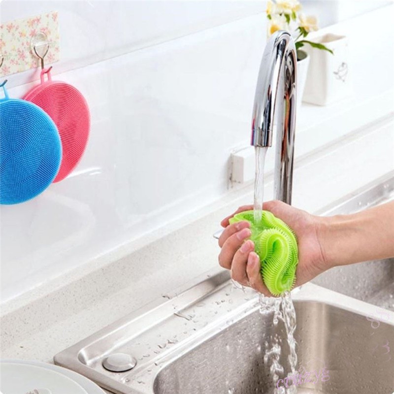 Miếng silicon rửa chén đa năng