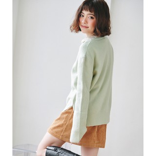 BLEUBIRD Áo len cổ V MACARON SWEATER