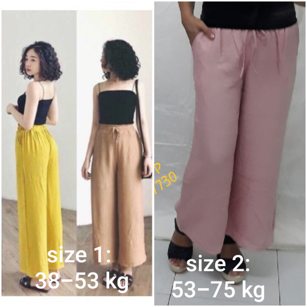 Quần đũi ống rộng