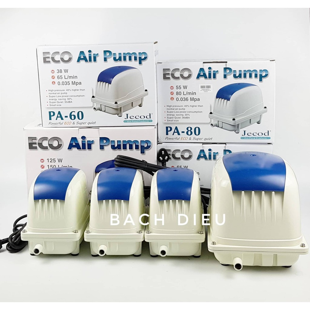MÁY BƠM OXY HỒ KOI JECOD PA-80
