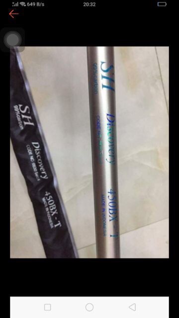 Cần câu lục SH - Discovery -bxt xoắn toàn thân