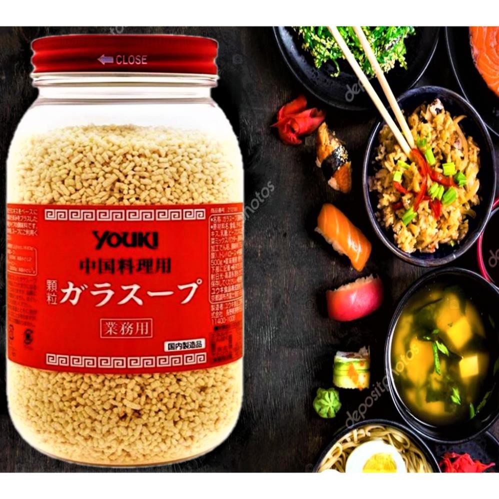Hạt nêm Youki 500G Nhật Bản nội địa bột nêm gia vị Youki (date 2022)