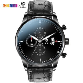 Đồng Hồ Kim SKMEI Dây Da Chống Thấm Nước
