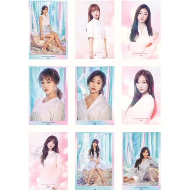 Lomo card 72 ảnh LOVELYZ - Sanctuary + update Twitter