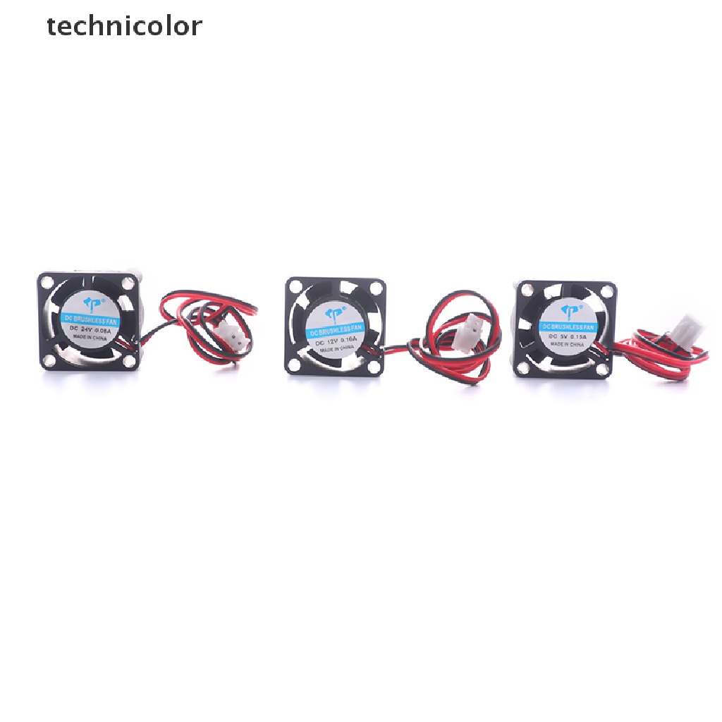 2 quạt tản nhiệt mini 12v 25mm 2510 25x25x10mm DC 2 chân