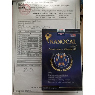 Viên uống Nanocal ( Bổ sung canxi D3 usa VIP)