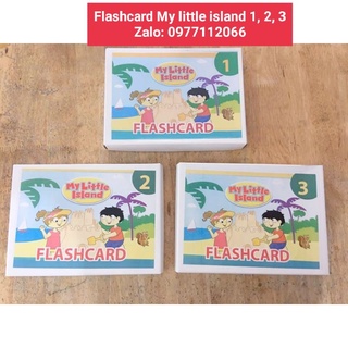 Flashcard My little Island level 1,2,3