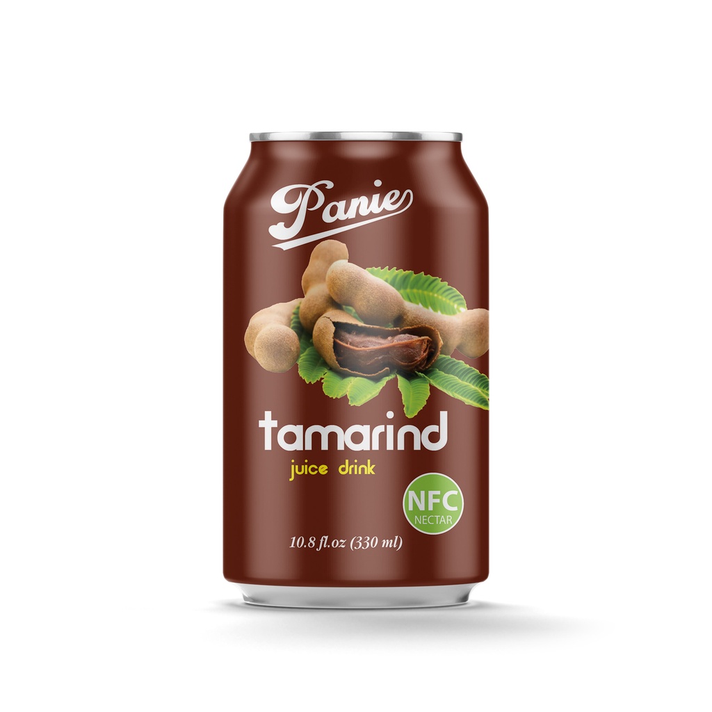 Nước Ép Trái Cây Panie Hương Me - lon 330ml