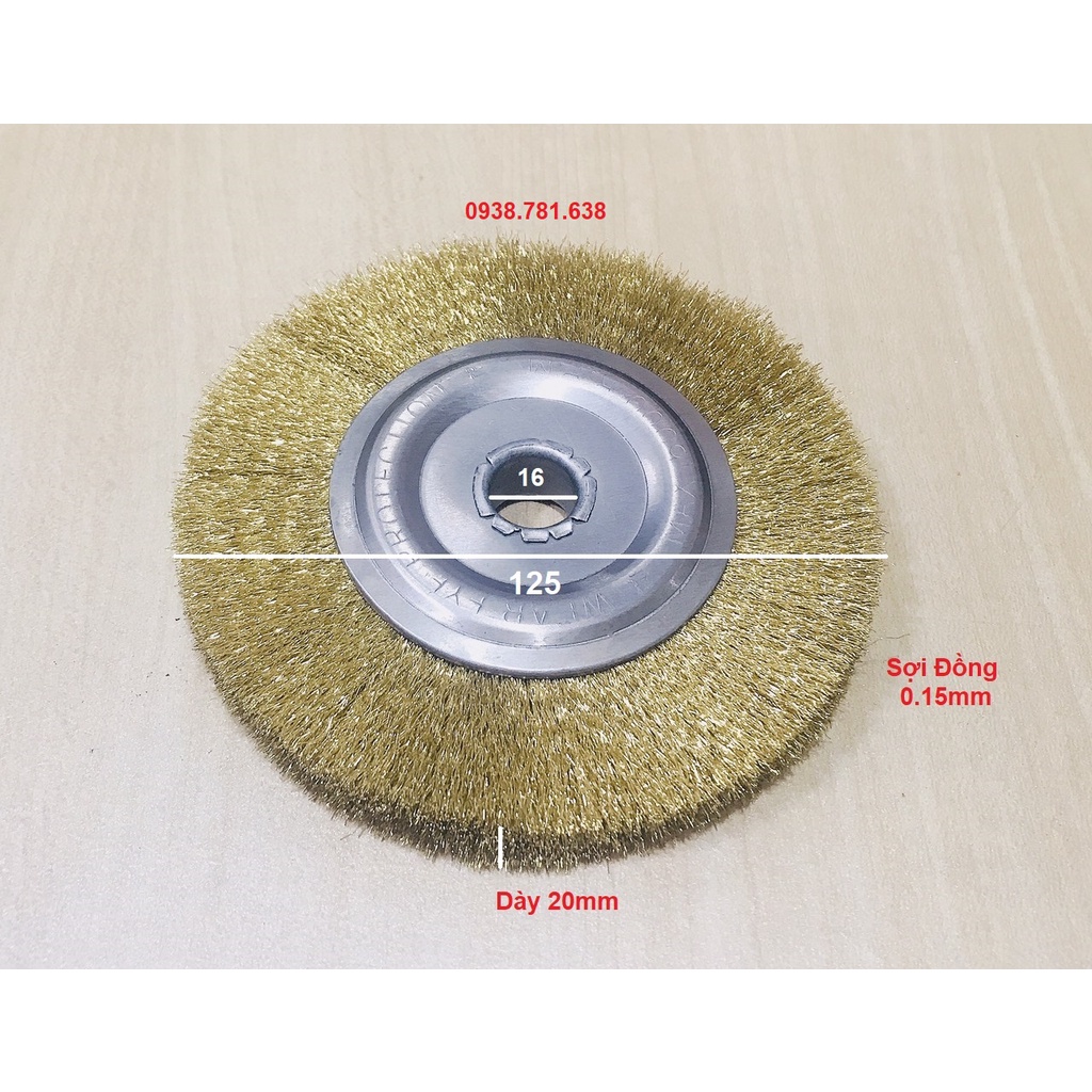 Bánh Cước Đồng 125x20x16(0.15)