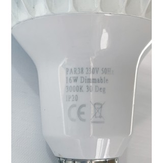 BÓNG Led PAR38 16W E27 ÁNH SÁNG VÀNG
