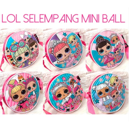 Túi Đeo Chéo Mini Hình Tròn / Vuông / Tròn / Kỳ Lân / Hello Kitty Jalan2 Cho Bé