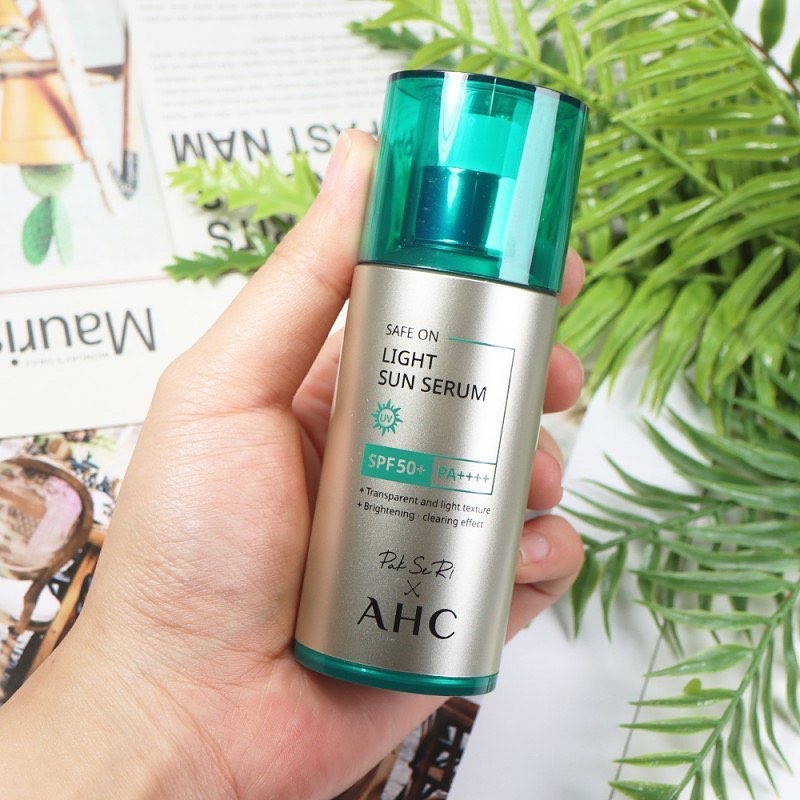 Kem chống nắng AHC Safe On Light Sun Serum SPF50+ PA++++