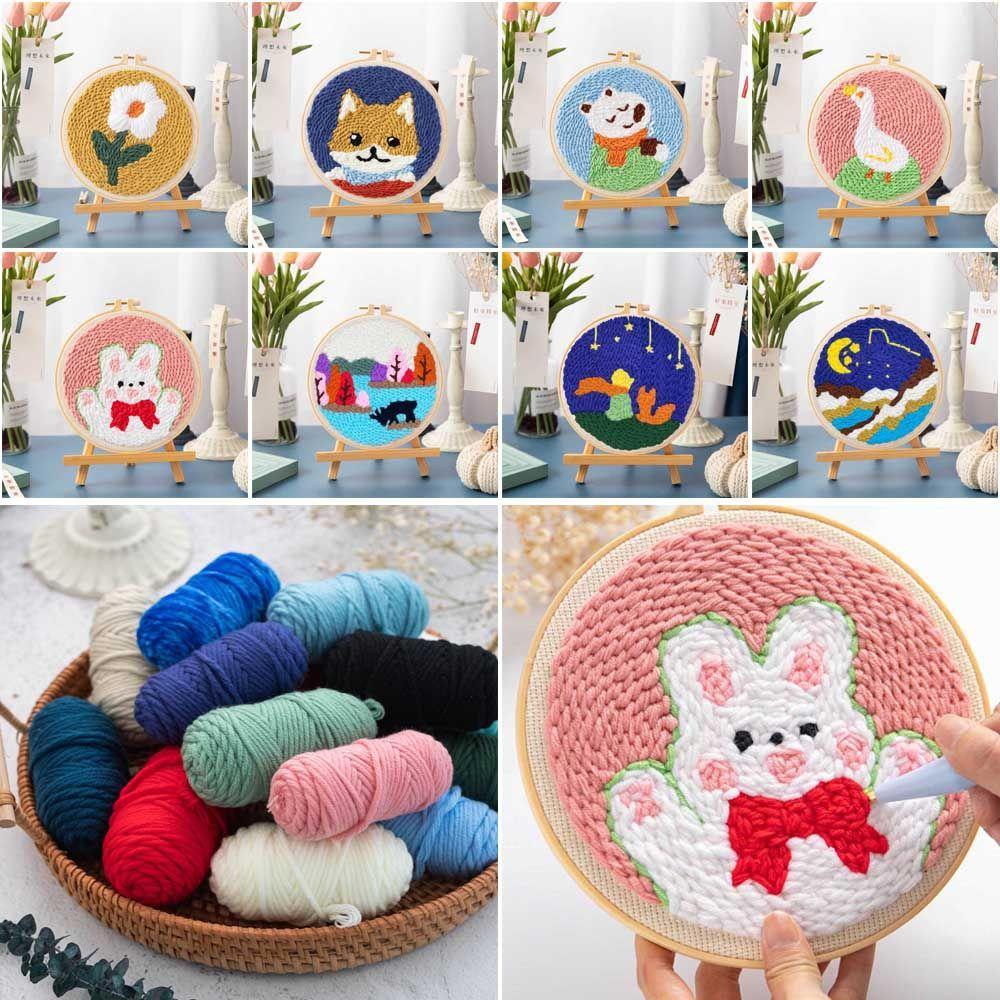 Khung Thêu Thủ Công DIY Trang Trí Nhà Cửa