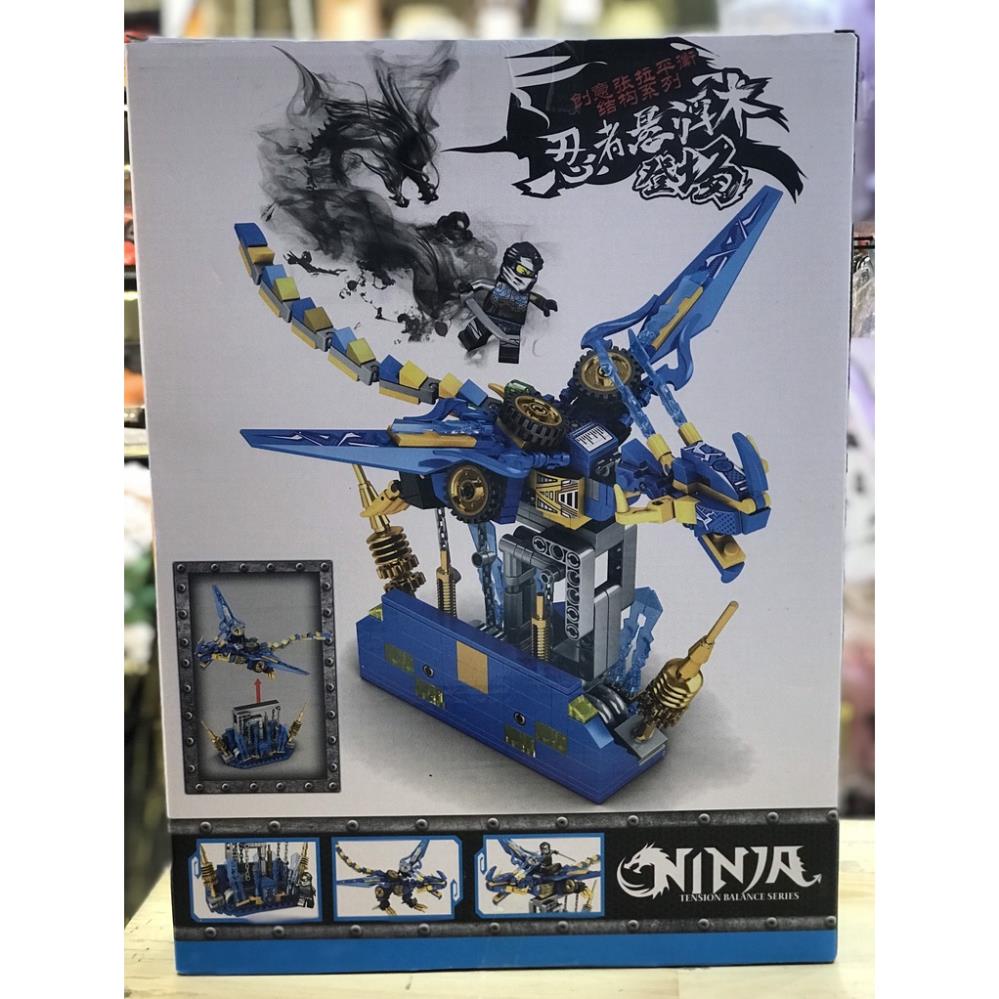Lego Rồng xanh Ninja 495pcs