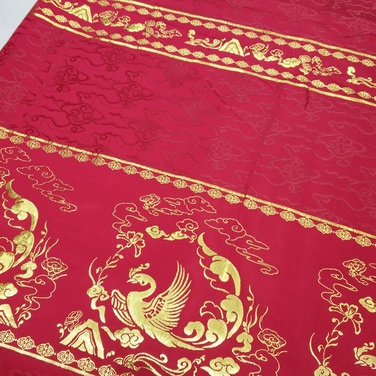 Vải gấm lụa cổ jacquard may sườn xám phong cách Trung Quốc/ đầm Hanfu đóng phim/ diễn kịch