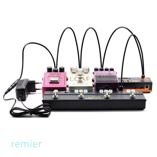 Dây Cáp Nối Nguồn Điện 9V DC 1 Sang 3 / 4 / 5 / 6 / 8 Cổng Dành Cho Phơ Đàn Guitar Điện