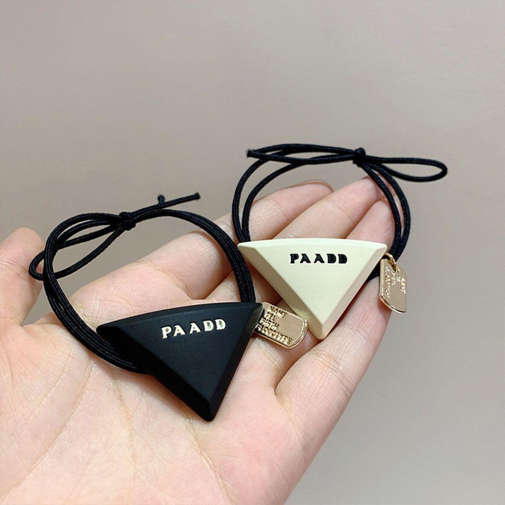 Dây Cột Tóc Cao Su Hình Tam Giác Đơn Giản Thời Trang Mùa Hè