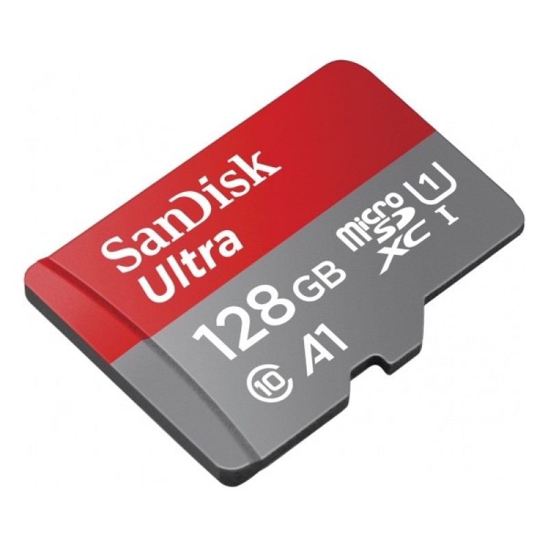 Thẻ nhớ MicroSDXC SanDisk Ultra A1 128GB Class 10 U1 100MB/s - box Anh (Đỏ) | BigBuy360 - bigbuy360.vn