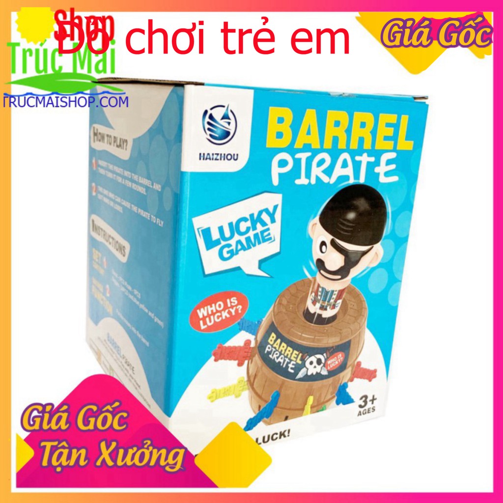 [Giá Xưởng] Đâm hải tặc size lớn 20cm chất liệu dày, không lo bể vỡ