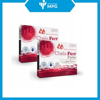 [CHÍNH HÃNG] Chela – Ferr Forte – Bổ sung sắt, bổ máu, không gây táo bón
