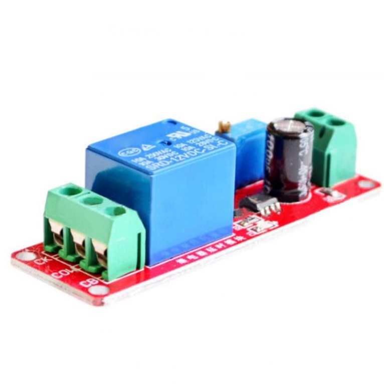Sale 68% Mạch định thời gian NE555 Relay 12V tạo thời gian trễ 0-10s,  Giá Gốc 36000 đ - 3M79