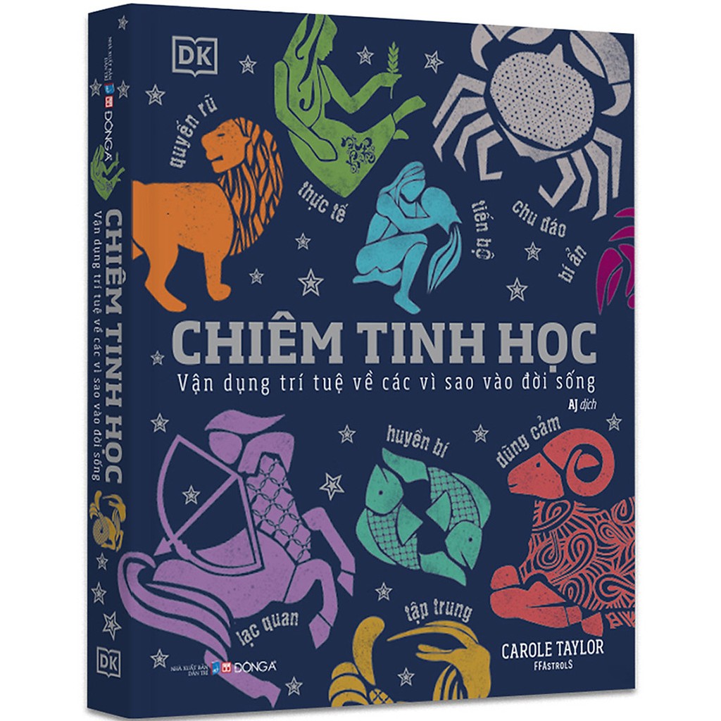 Sách - Chiêm Tinh Học - Vận Dụng Trí Tuệ Về Các Vì Sao Vào Đời Sống Tặng PostCard Danh Ngôn