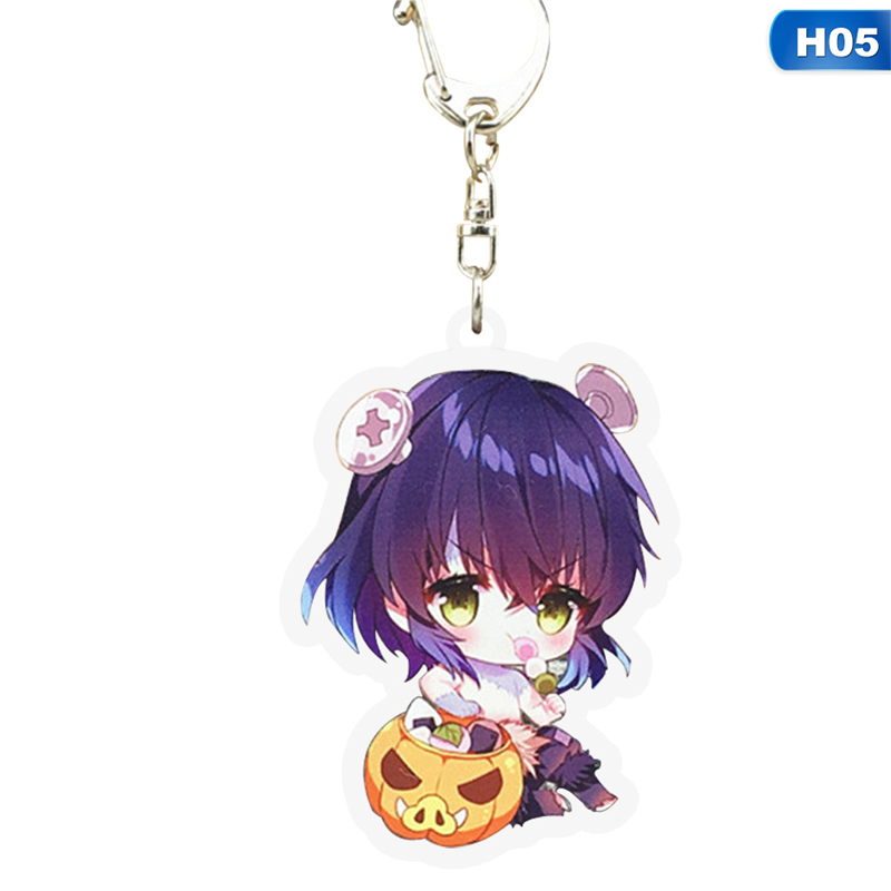 Tmdbyx Móc khóa hình nhân vật anime với 9 kiểu dáng lựa chọn