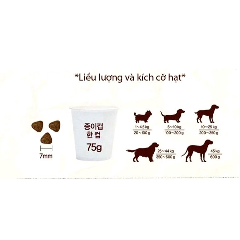 400g - Hạt thức ăn chó ANF 6free - Thức ăn hạt hữu cơ cho chó ANF 6free các vị vịt, cừu, cá hồi