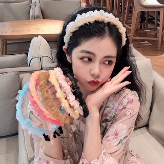 Bờm tóc pastel trend cho bạn gái