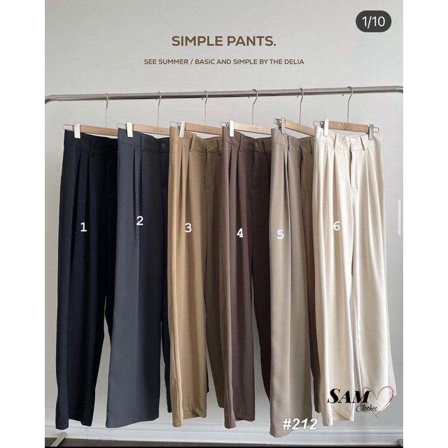 QUẦN SUÔNG LỤA 1 CÚC, QUẦN SUÔNG CÔNG SỞ MS21478