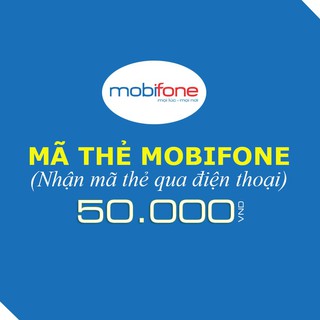 Mã thẻ Mobiphone 50.000