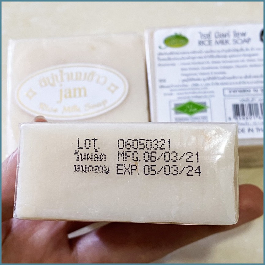 Xà Phòng Cám Gạo Trắng Da Thái Lan JAM RICE MILK SOAP 65gr | BigBuy360 - bigbuy360.vn