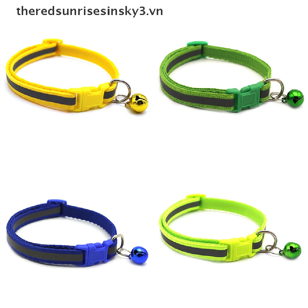 Thẻ Đeo Cổ Bằng Nilon Phản Quang Cá Tính Cho Thú Cưng