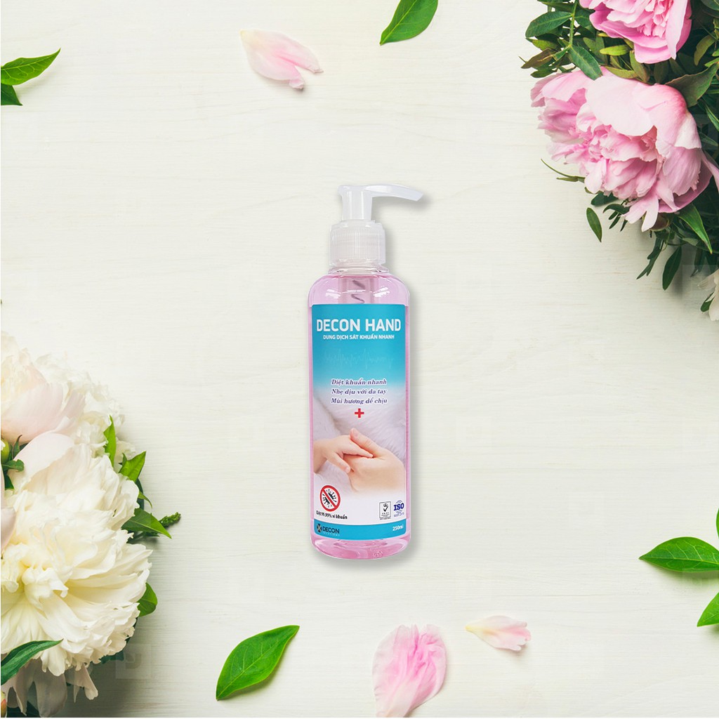Dung Dịch Rửa Tay Nhanh - DECON HAND Chai 250ml - Không Gây Khô Da | BigBuy360 - bigbuy360.vn