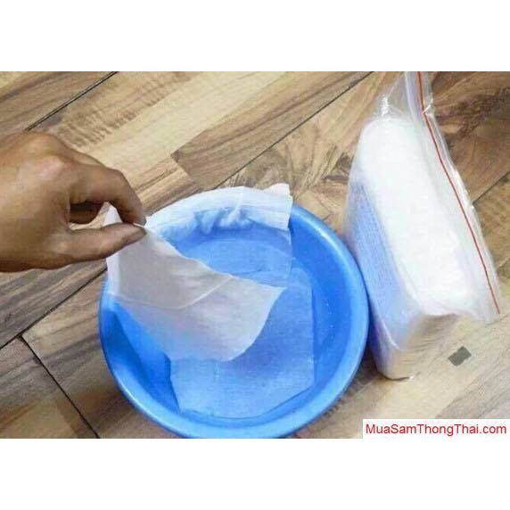 Khăn giấy khô Đa năng túi 300 tờ Mommy