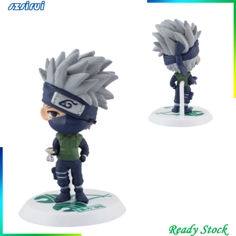 Bộ 6 Mô Hình Nhân Vật Anime Naruto 7cm Bằng Pvc