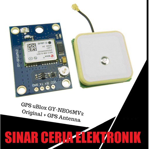 Mô Đun Gps Ublox Gy-Neo6Mv2 Gy Neo-6M V2 Apm 2.5 Arduino