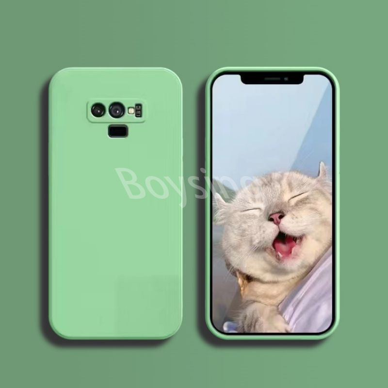 Ốp Điện Thoại Silicon Dẻo Vuông Cho Samsung Note 9 10 20 Plus