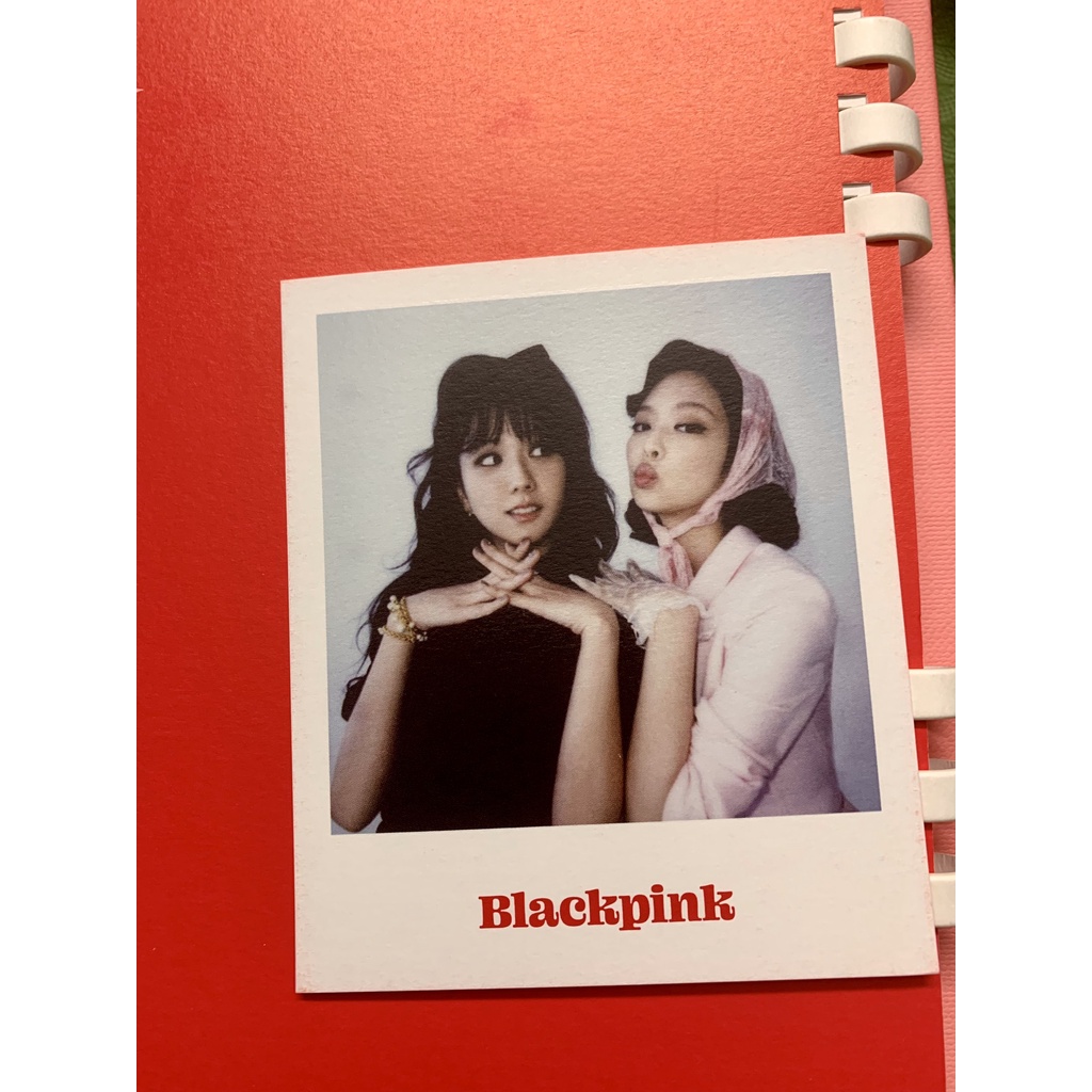 Thẻ ảnh pola unit của nhóm nhạc blackpink