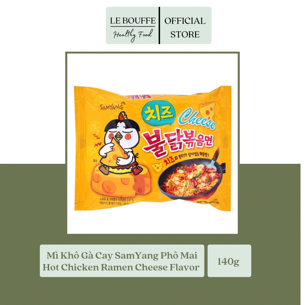 Mì Khô Gà Cay SamYang Siêu Ngon 140g