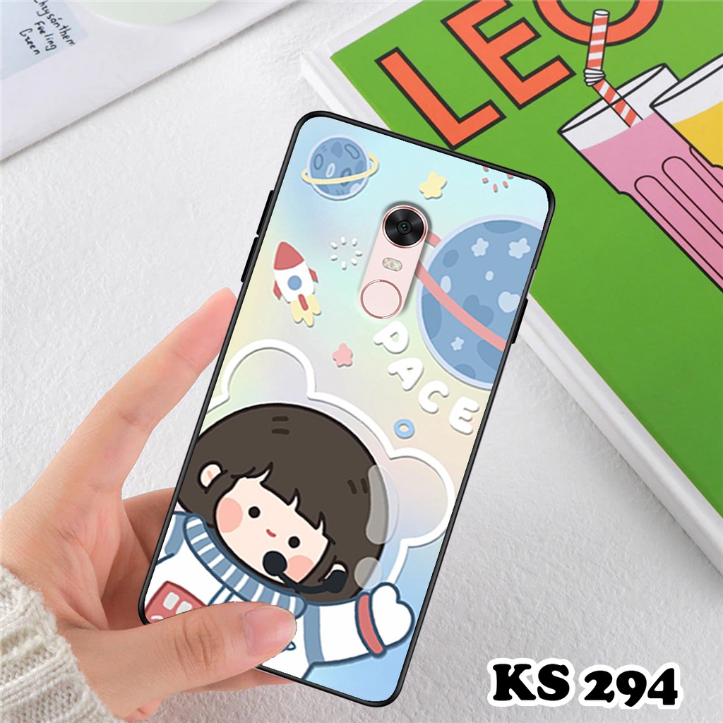 Ốp lưng Xiaomi Redmi 5 - Redmi 5A - Redmi 5X - Redmi 5 Plus - Ốp in hình Ngân hà &amp; RoroJump siêu đẹp